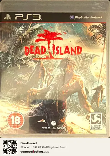 Dead Island PlayStation 3, United Kingdom box front