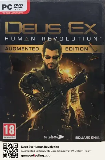 Deus Ex: Human Revolution Computer, Italy box front