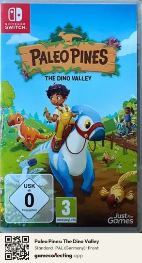 Paleo Pines: The Dino Valley Nintendo Switch, Germany box front