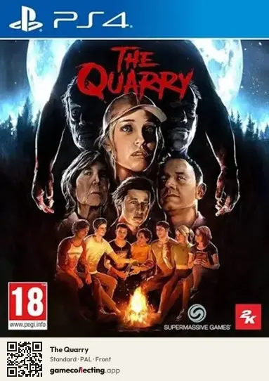 The Quarry PlayStation 4, PAL box front