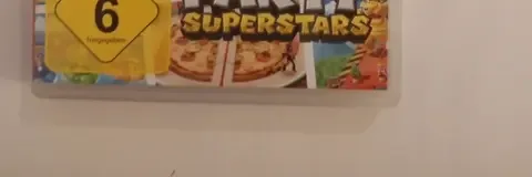 Mario Party Superstars, the USK square on its front