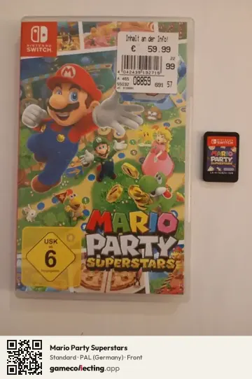 Mario Party Superstars Nintendo Switch, Germany box front