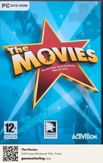 The Movies Computer, PAL box front
