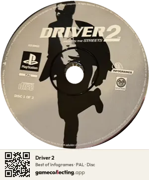 Driver 2 PlayStation, PAL disc