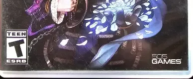 Bloodstained: Ritual of the Night, the ESRB box on its front