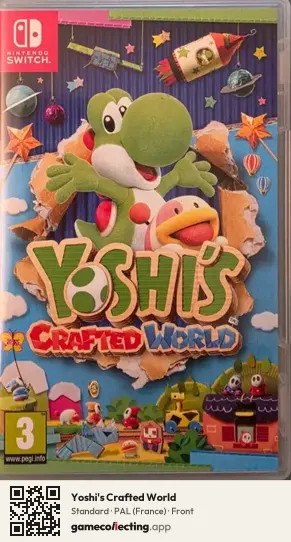 Yoshi's Crafted World Nintendo Switch, France box front