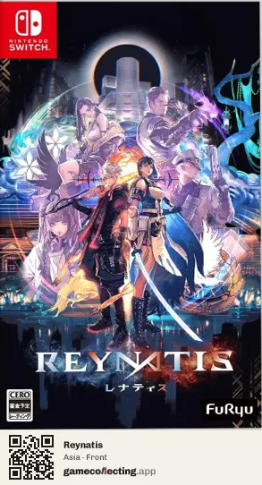 Reynatis Nintendo Switch, Asia box front