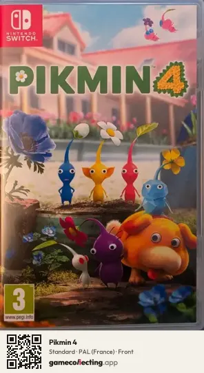 Pikmin 4 Nintendo Switch, France box front