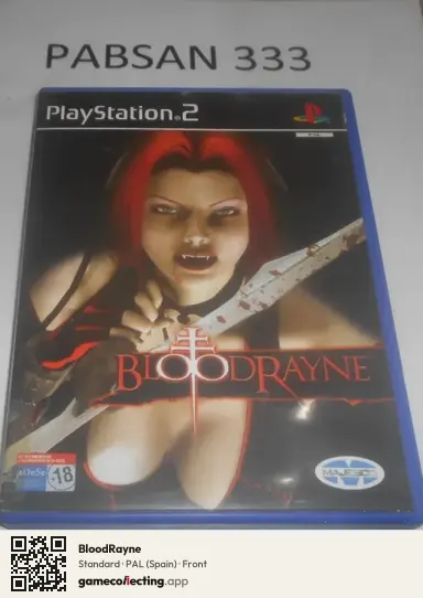 BloodRayne PlayStation 2, Spain box front