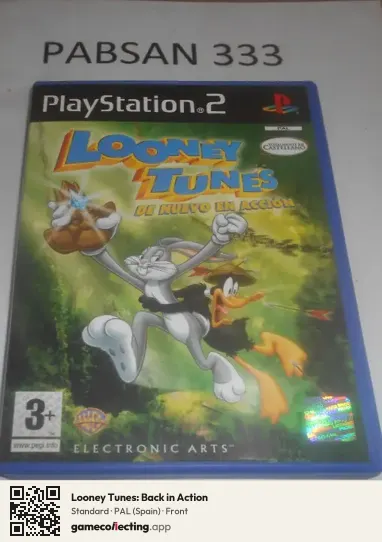 Looney Tunes: Back in Action PlayStation 2, Spain box front