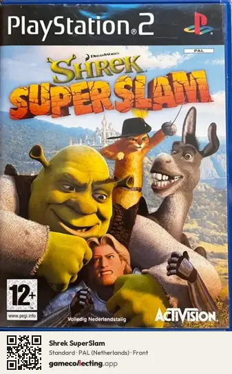 Shrek SuperSlam PlayStation 2, Netherlands box front