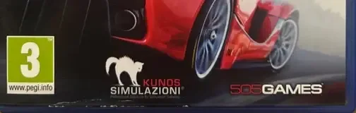 Assetto Corsa, the USK square on its front