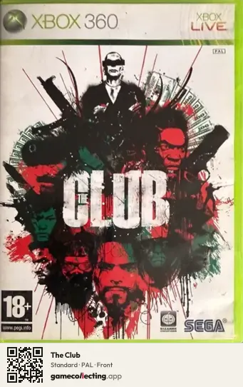 The Club Xbox 360, PAL box front