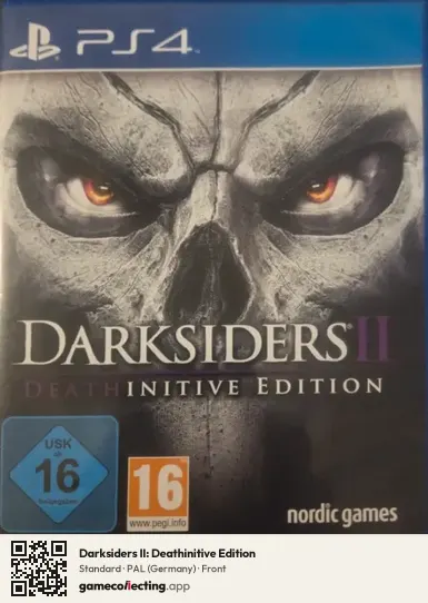 Darksiders II: Deathinitive Edition PlayStation 4, Germany box front