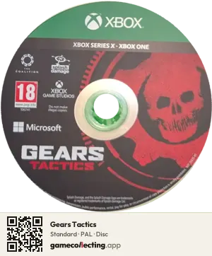 Gears Tactics Xbox Series X, PAL disc