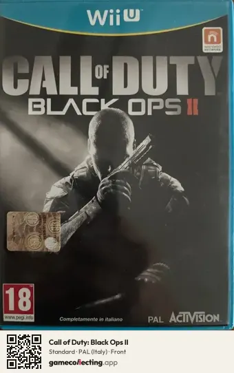 Call of Duty: Black Ops II Nintendo Wii U, Italy box front