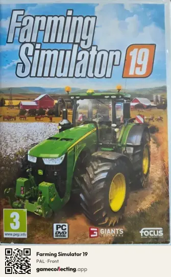 Farming Simulator 19 Computer, PAL box front