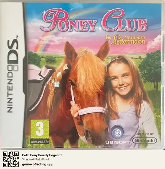 Petz: Pony Beauty Pageant Nintendo DS, PAL box front