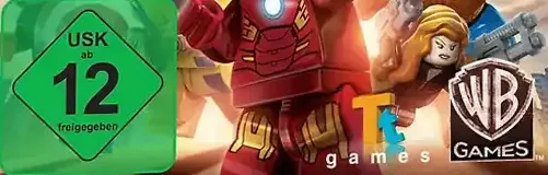 LEGO Marvel Super Heroes: Universe in Peril, the USK square on its front