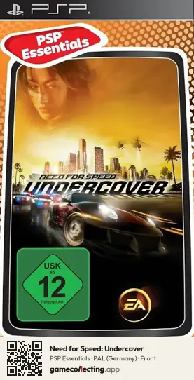 Need for Speed: Undercover PlayStation Portable, Germany box front