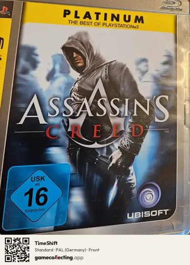 TimeShift PlayStation 3, Germany box front