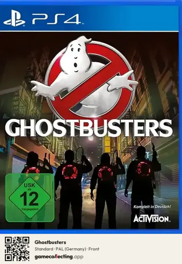 Ghostbusters PlayStation 4, Germany box front
