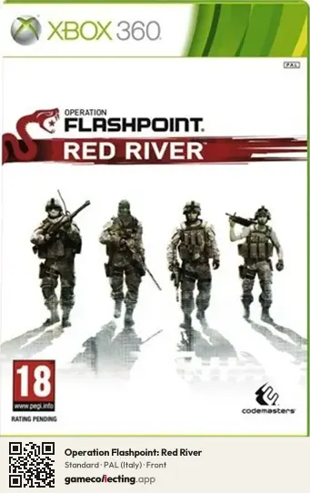 Operation Flashpoint: Red River Xbox 360, Italy box front