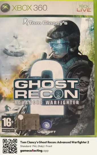 Tom Clancy's Ghost Recon: Advanced Warfighter 2 Xbox 360, Italy box front