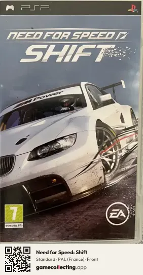 Need for Speed: Shift PlayStation Portable, France box front