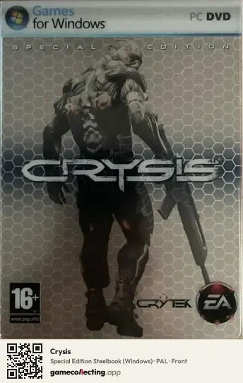 Crysis Computer, PAL box front