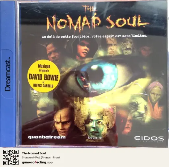 The Nomad Soul Sega Dreamcast, France box front
