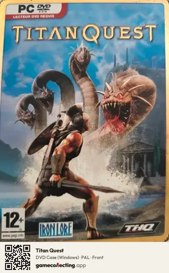 Titan Quest Computer, PAL box front