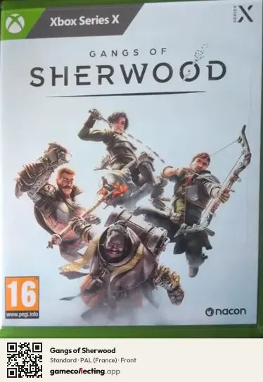 Gangs of Sherwood Xbox Series X, France box front