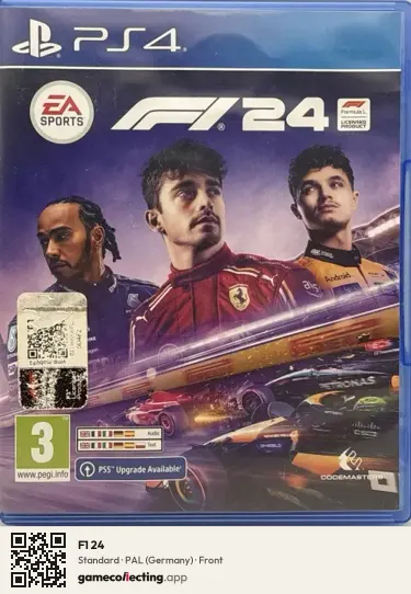 F1 24 PlayStation 4, Germany box front