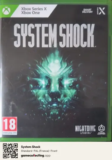 System Shock Xbox Series X, France box front