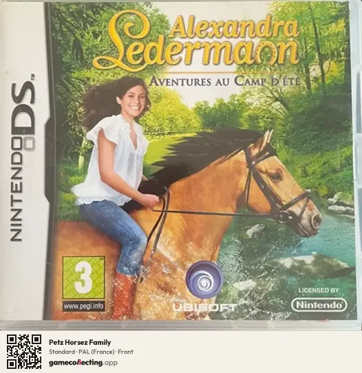 Petz Horsez Family Nintendo DS, France box front