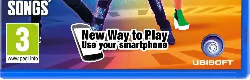 Just Dance 2017, the PEGI square on its front