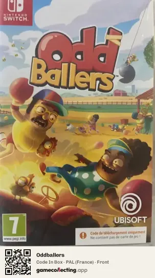 Oddballers Nintendo Switch, France box front