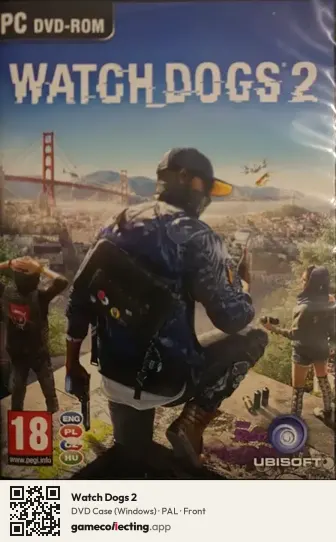 Watch Dogs 2 Computer, PAL box front