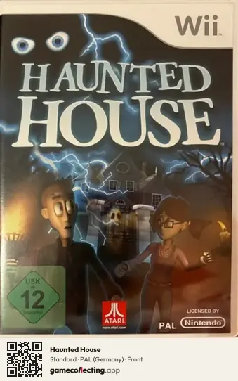 Haunted House Nintendo Wii, Germany box front