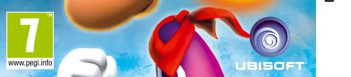 Rayman 3D, the PEGI square on its front