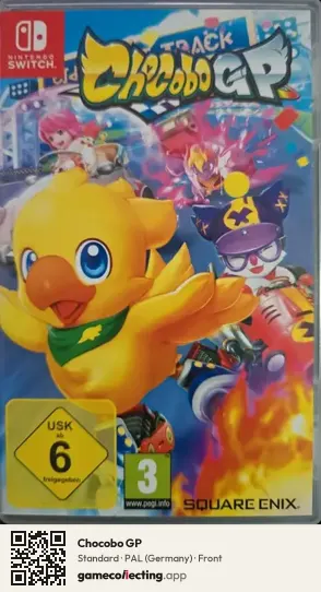 Chocobo GP Nintendo Switch, Germany box front