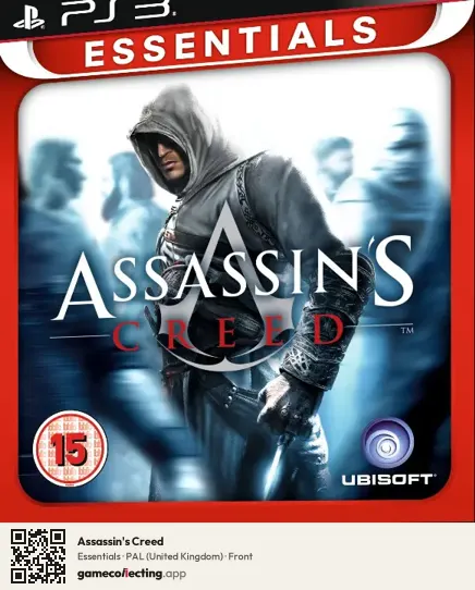 Assassin's Creed PlayStation 3, United Kingdom box front