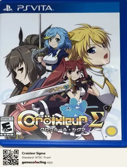 Croixleur Sigma PlayStation Vita, NTSC box front