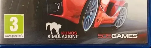 Assetto Corsa, the PEGI square on its front