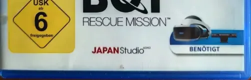 Astro Bot Rescue Mission, the USK square on its front