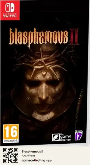 Blasphemous II Nintendo Switch, PAL box front