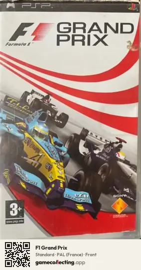 F1 Grand Prix PlayStation Portable, France box front