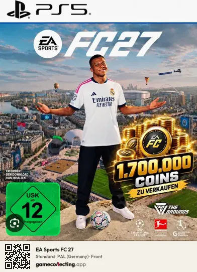 EA Sports FC 27 PlayStation 5, Germany box front