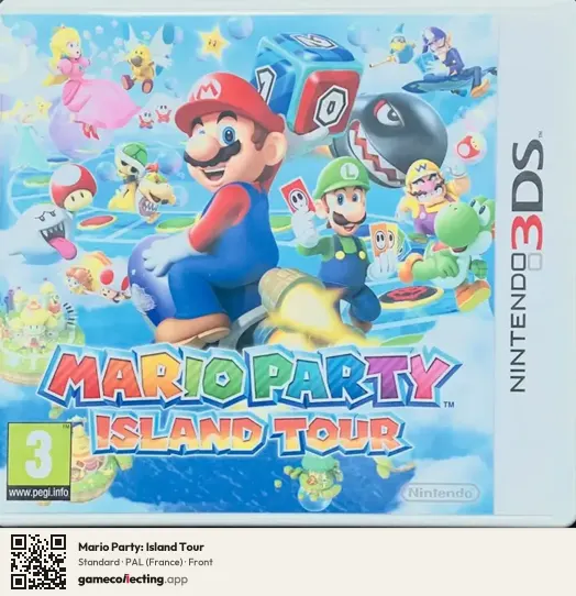 Mario Party: Island Tour Nintendo 3DS, France box front